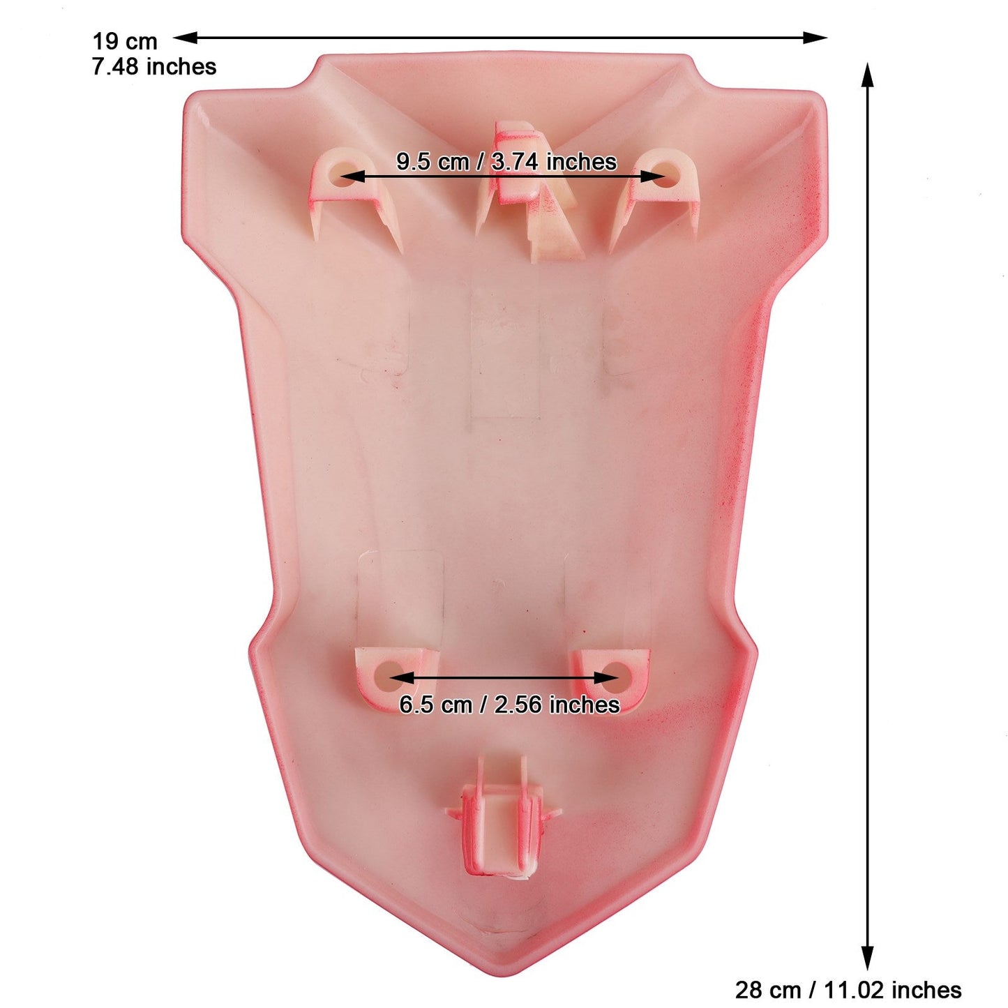 2019-2022 BMW S1000RR Red Motorcycle Rear Seat Cover Tail Cowl Fairing