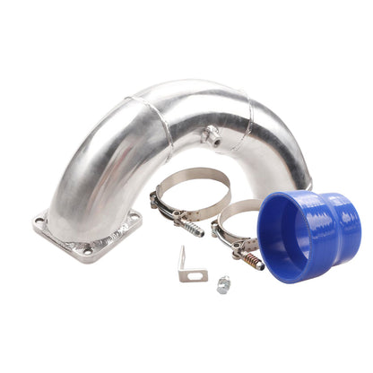 1994-1998.5 Dodge Ram 2500 3500 5.9L 12V Cummins Diesel 3.5" Air Intake Elbow Charge Pipe Champoo