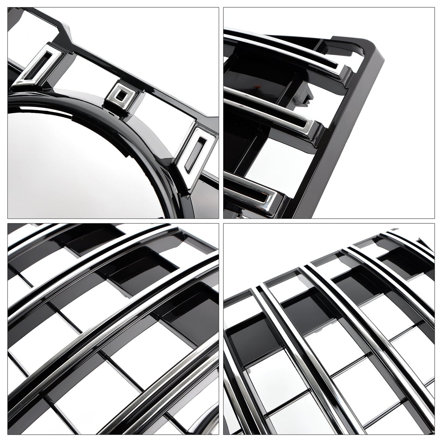 2013-2015 Mercedes Benz GLK X204 Front Grille Grill Mesh Chrome