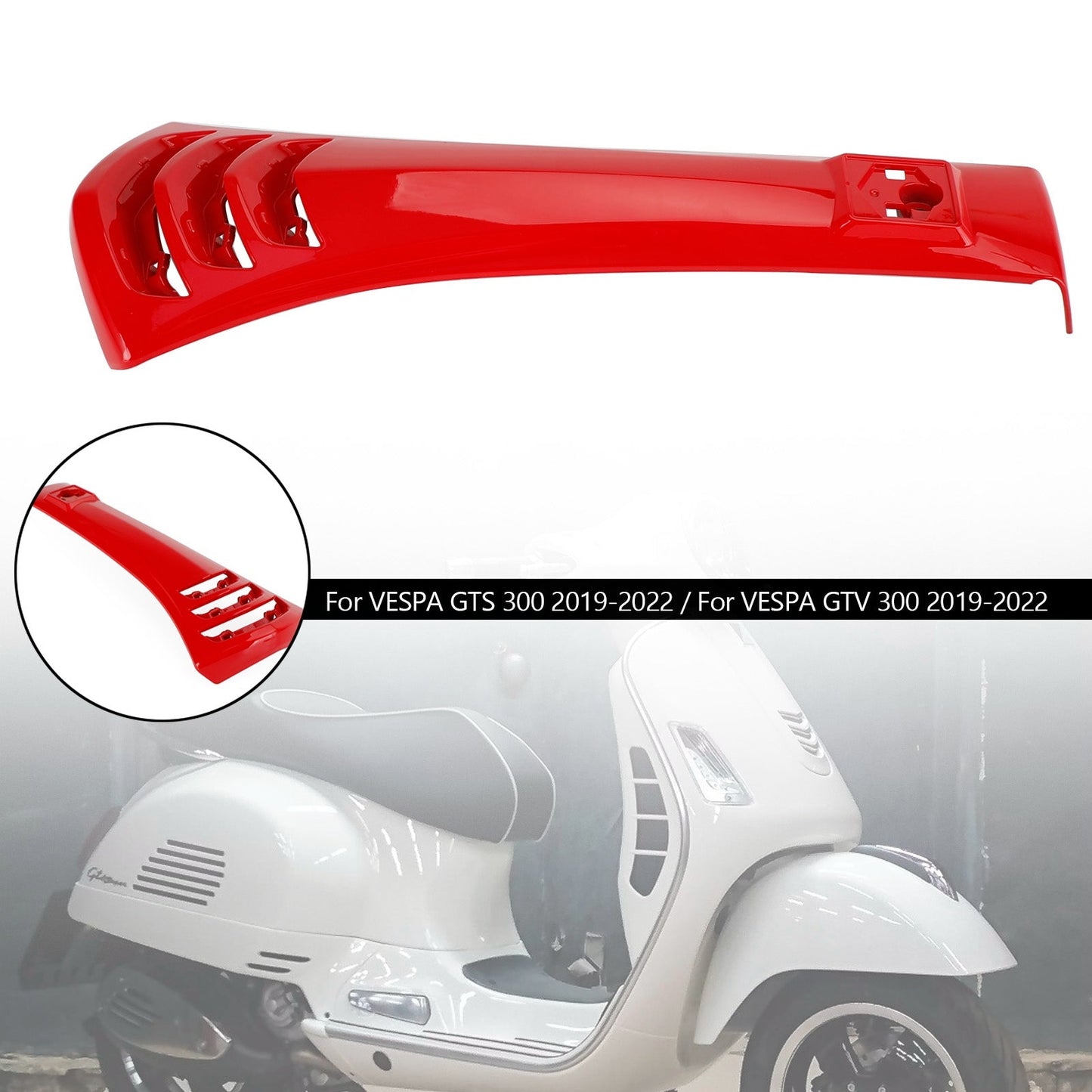 Steering Horn Head Cover fairing Tie For VESPA GTS300 GTV300 2019-2022
