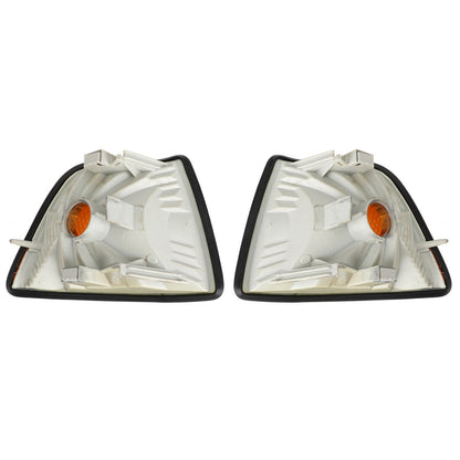 Corner Lights For BMW E36 3-Series 4Dr Sedan/Hatchback 1992-1998 Amber
