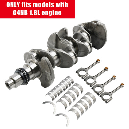 2014-2021 Kia K4 G4NB 1.8L Engine 21030-2E000 622V6-2EH00 Crankshaft & Rods & Bearings Set