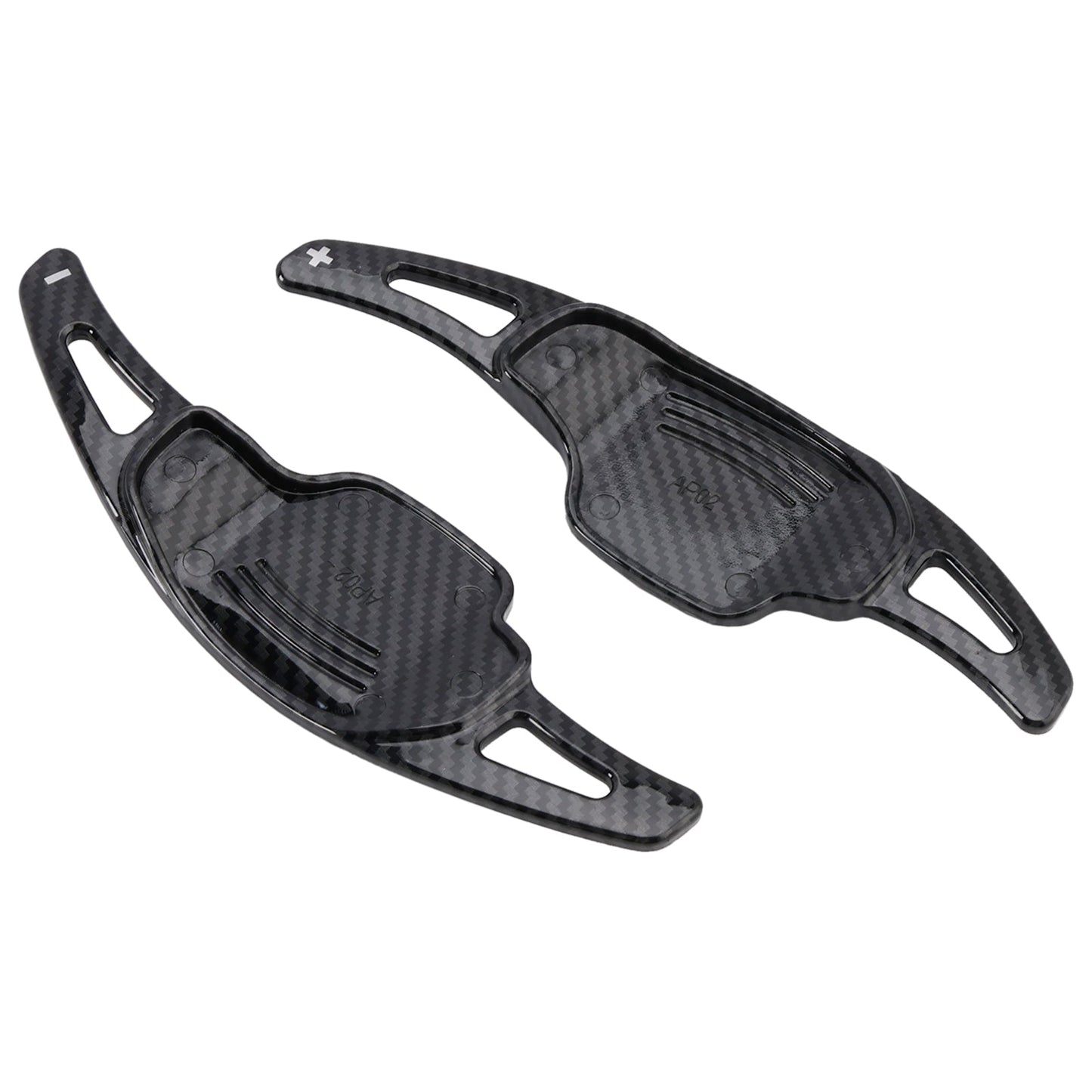2012-2015 Chevrolet Camaro Carbon Look Steering Wheel Paddle Shifter Extension Covers