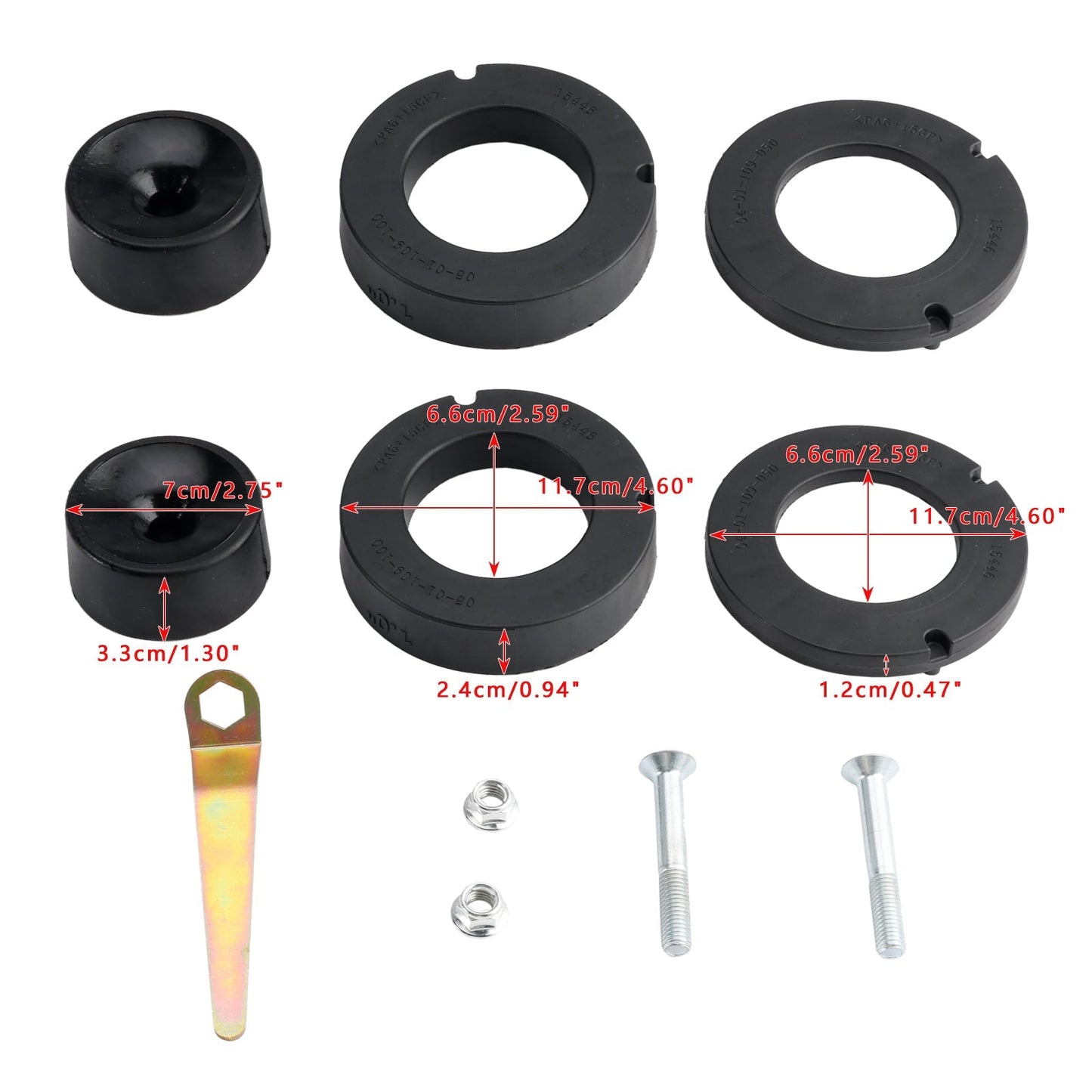 2020-2022 Jeep Gladiator Front 1.5" Spacer Leveling Lift Kit 1155300