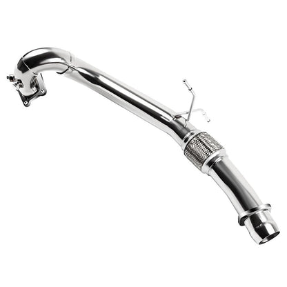 2007-2013 Mazda 3 Turbo Downpipe Exhaust SS Racing Stainless Steel