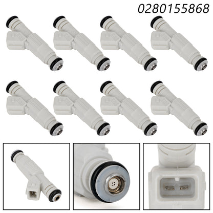 8PCS 36lb Fuel Injectors 0280155737 Fit Ford Fit GM LS1 LT1 5.0L 5.7L 380CC 0280155811 0280155737