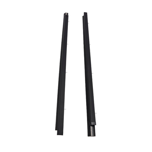 1995-2004 Toyota Tacoma 2pcs WP685VZ Front Door Window Belt Weatherstrip Moulding Trim Seal