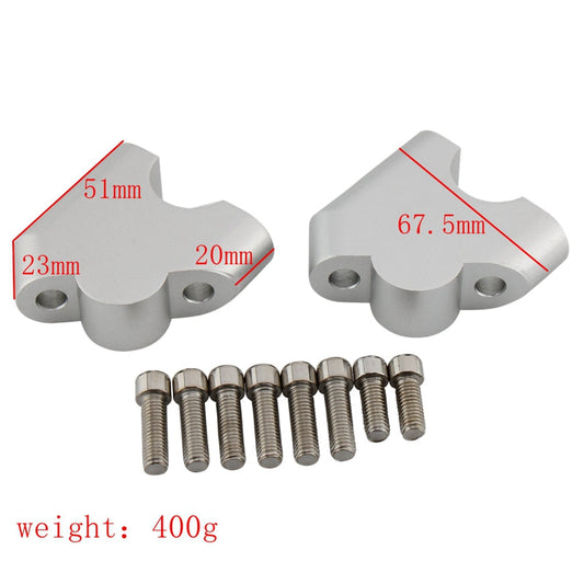 Aluminum Handlebar Bar Risers Offset Fit for BMW S 1000 XR K69 2020 2021