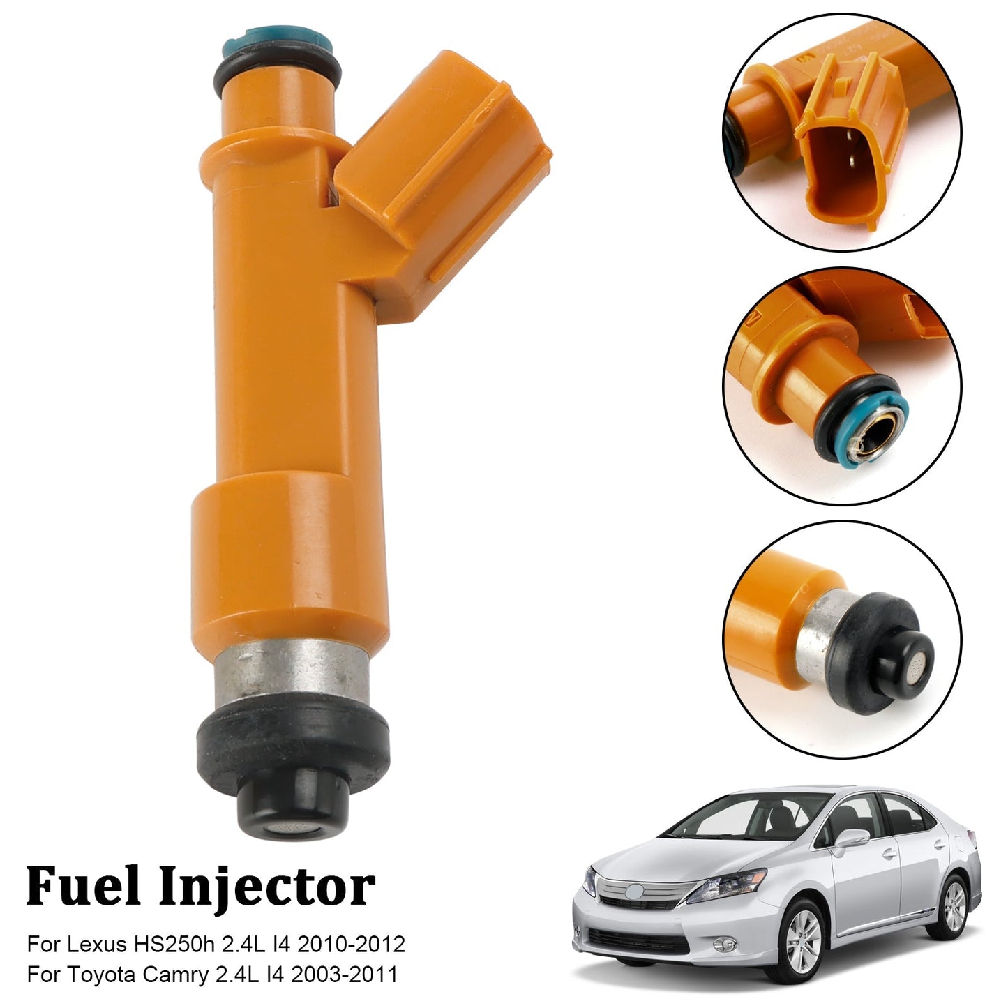 2003-2011 Toyota Camry 2.4L I4 Fuel Injector 23209-0H050 23209-28060 297500-0680