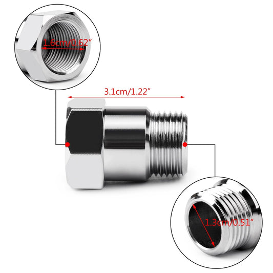 4PCS 32mm M18 X 1.5 Bung O2 Oxygen Sensor Spacer Test Pipe Extension Extender Adapter