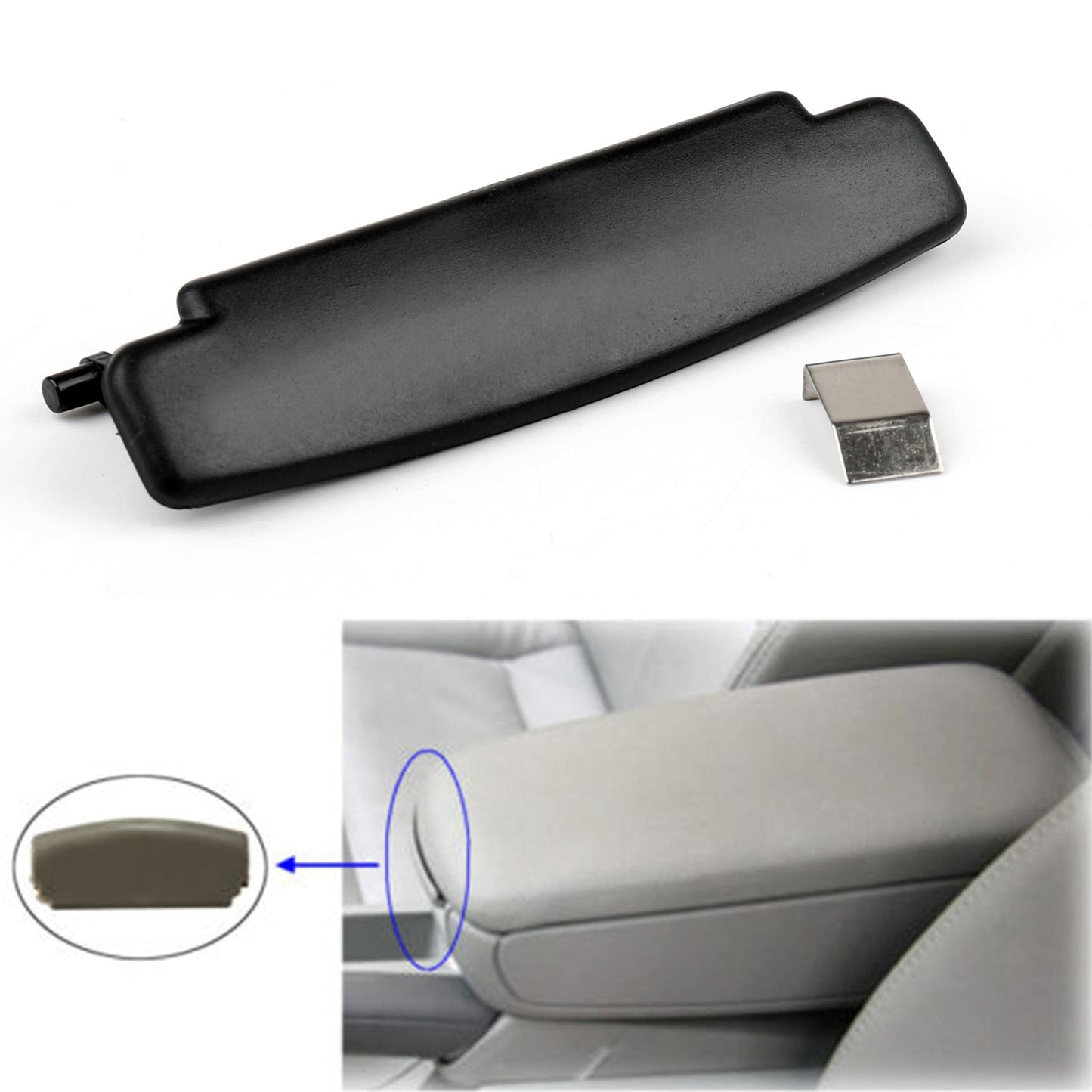 2005-2011 Audi A6 C6 Armrest Lid Console Cover Latch Clip Catch