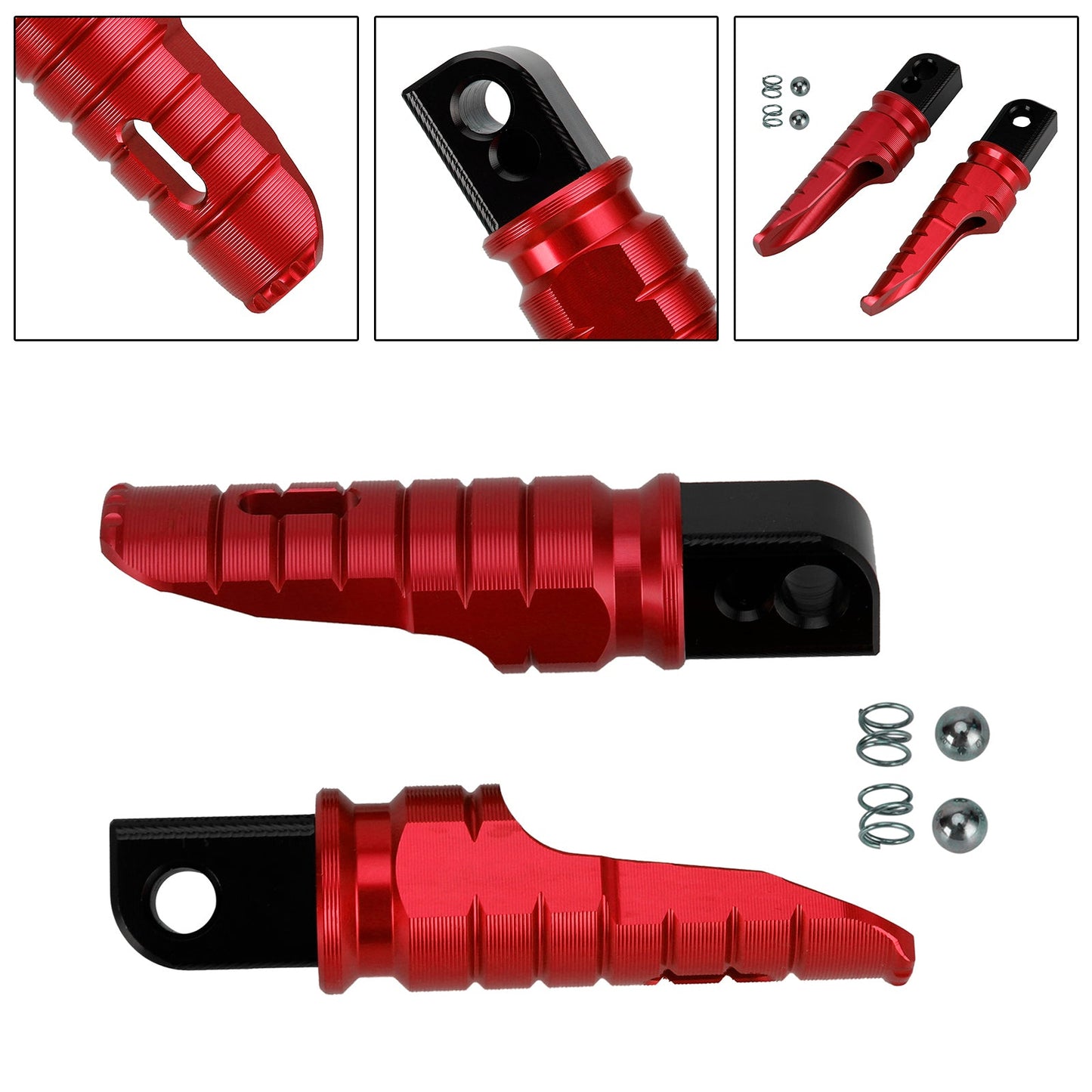 Rear Footrests Foot Peg fit for SUZUKI GSX-S125/150 GSX-R125/150 GW250 2018-2022