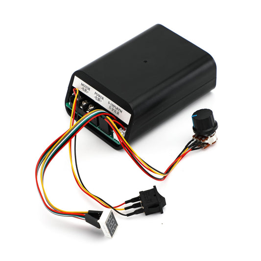 DC10-55V 40A PWM Motor Stepless Variable Controller CW CCW Reversible Switch