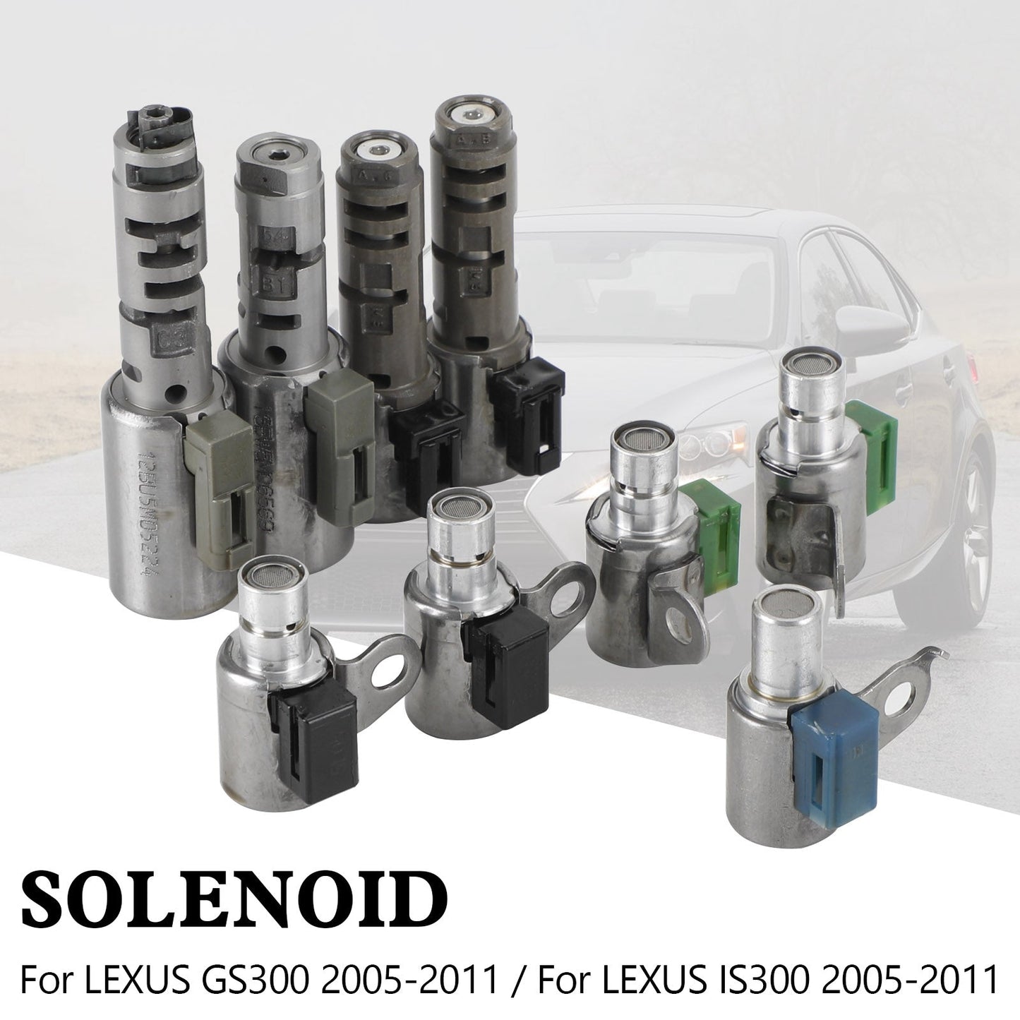 2005-2011 Lexus GS300/IS250 2.5L IS300 GS300 A960E 6-SPEED Transmission Solenoids