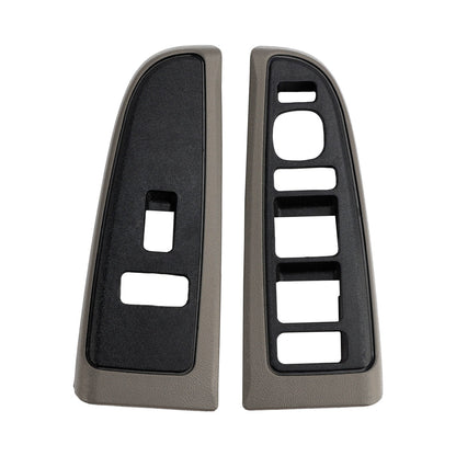 2003-2007 GMC Sierra 1500 2500 3500 Front Tan Window Switch Trim Bezel 89045119 89045129