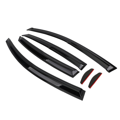 Car Window Sun Rain Guard Visors Kit 6PCS Hyundai Accent 2018-2020