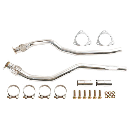 2010-2016 Audi S4 B8/B8.5 3.0T V6 Exhaust Racing Downpipes