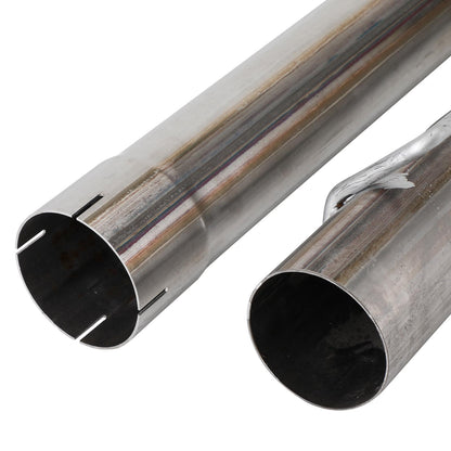 2011-2023 Ford F250 F350 F450 Super Duty 6.7L Diesel 4" Muffler Exhaust Delete Pipe Kits