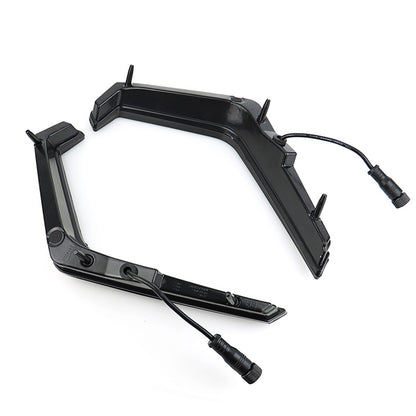 LED RGB Grille Lights Turn Signal Fang Accent For Polaris RZR XP 1000/XP Turbo/XP Turbo S 2019-2023 Champoo