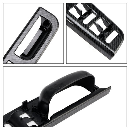 VW Jetta MK4 1999-2004 5PCS Window Switch Panel Bezel Door Handle Trim Set