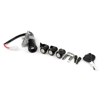Peugeot SV 250 2001 755056 Ignition Switch Fuel Gas Cap Cover Key Lock Set