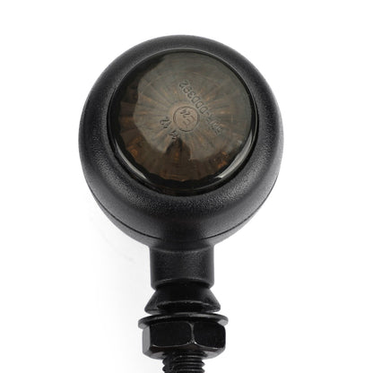 Turn Signals Indicators Fit For Harley Chopper Cafe Racer Black Champoo