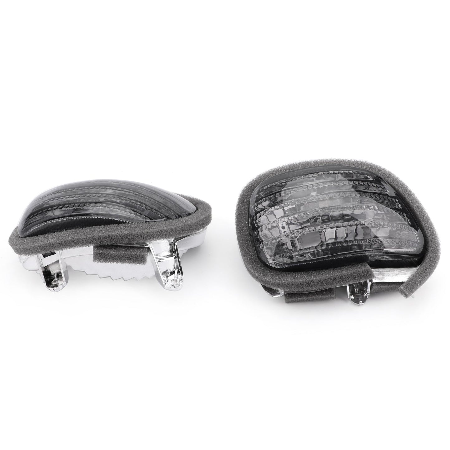 Front Turn Signals Lens For Honda GL1800 Goldwing 2001-2010 Smoke Champoo