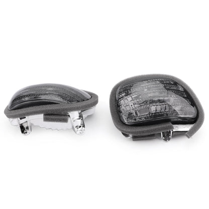 Front Turn Signals Lens For Honda GL1800 Goldwing 2001-2010 Smoke Champoo