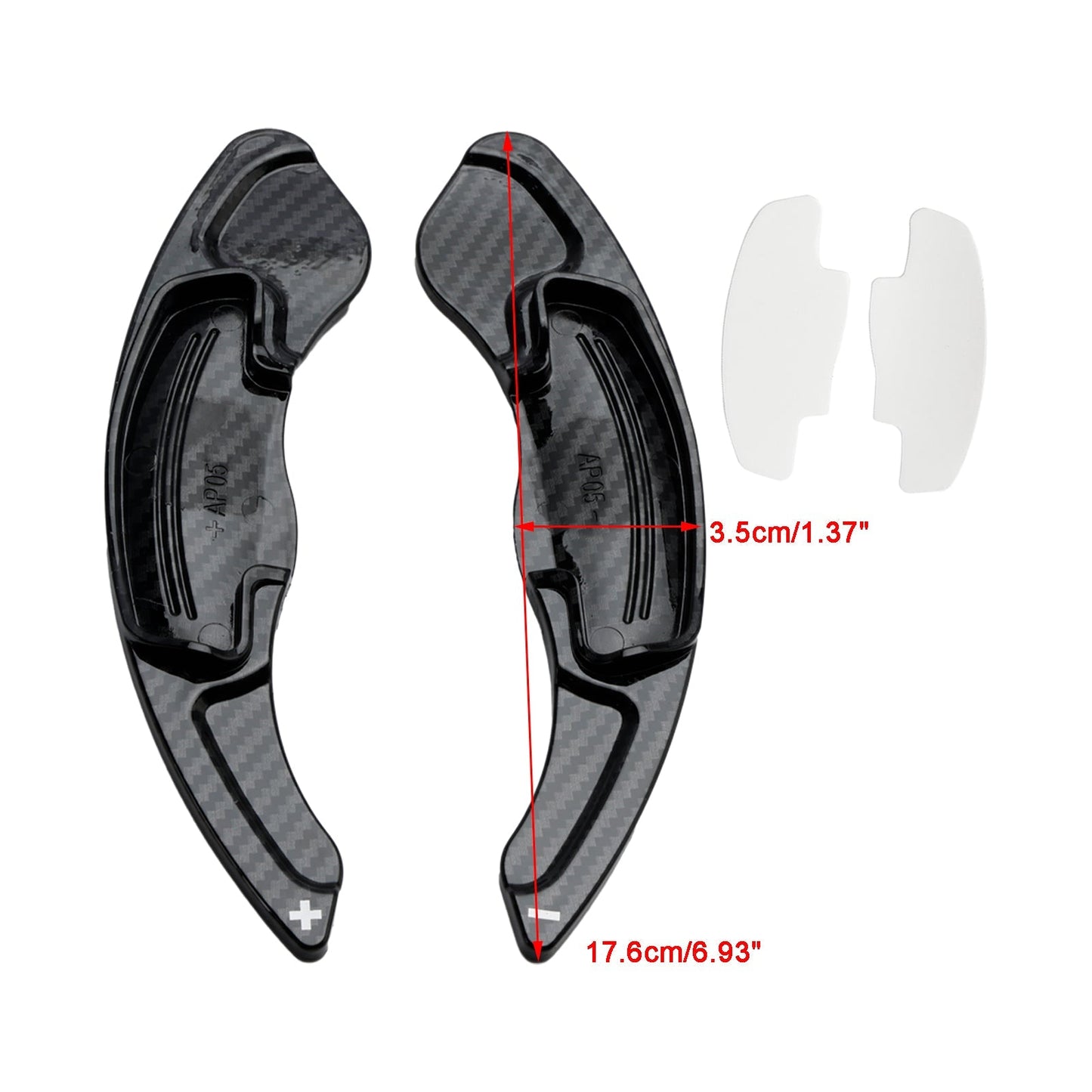 2016-2021 Honda Civic 2Pcs Steering Wheel Paddle Shifter Extension