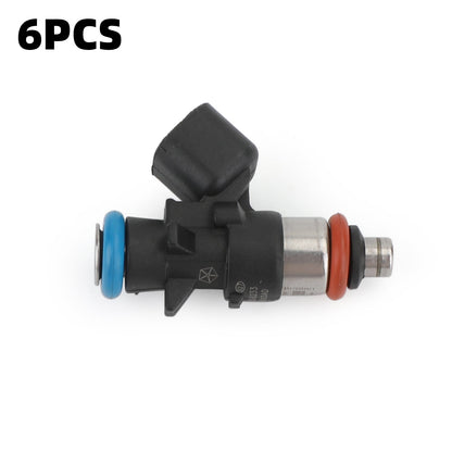 6 PCS Fuel Injectors Fit Chrysler 12-17 Wranger 14-17 Ram 3.6L 0280158233