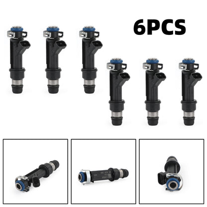 6Pcs Fuel Injectors Fit 02-04 Buick Chevy Oldsmobile GMC Isuzu 4.2L 25313185