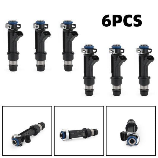 6Pcs Fuel Injectors Fit 02-04 Buick Chevy Oldsmobile GMC Isuzu 4.2L 25313185