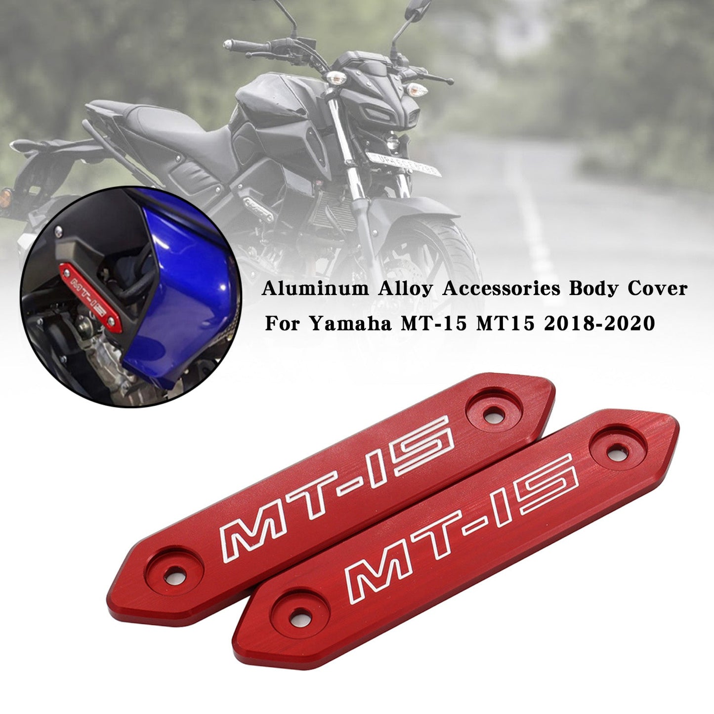 Aluminum Alloy Accessories Body Cover For Yamaha MT 15 MT-15 MT15 2018-2020