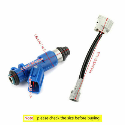 New Denso Fuel Injectors 410Cc Acura Honda 16450Rwca01