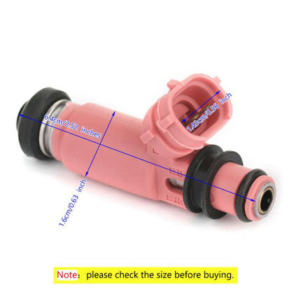 2001 SUBARU IMPREZA-WRX Pink 565Cc Fuel Injectors 16611-AA370 195500-3910
