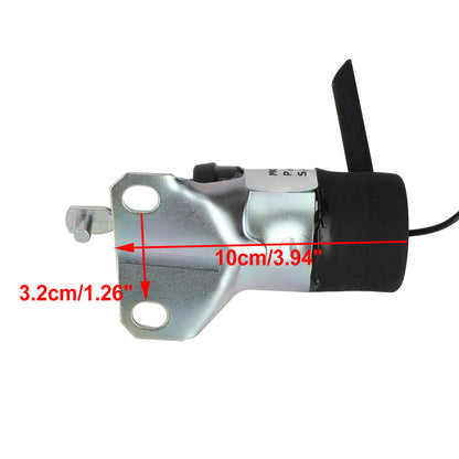 Kubota 052600-1001 052600-1000 15471-60010 Fuel Shut Off Solenoid 12V Fits