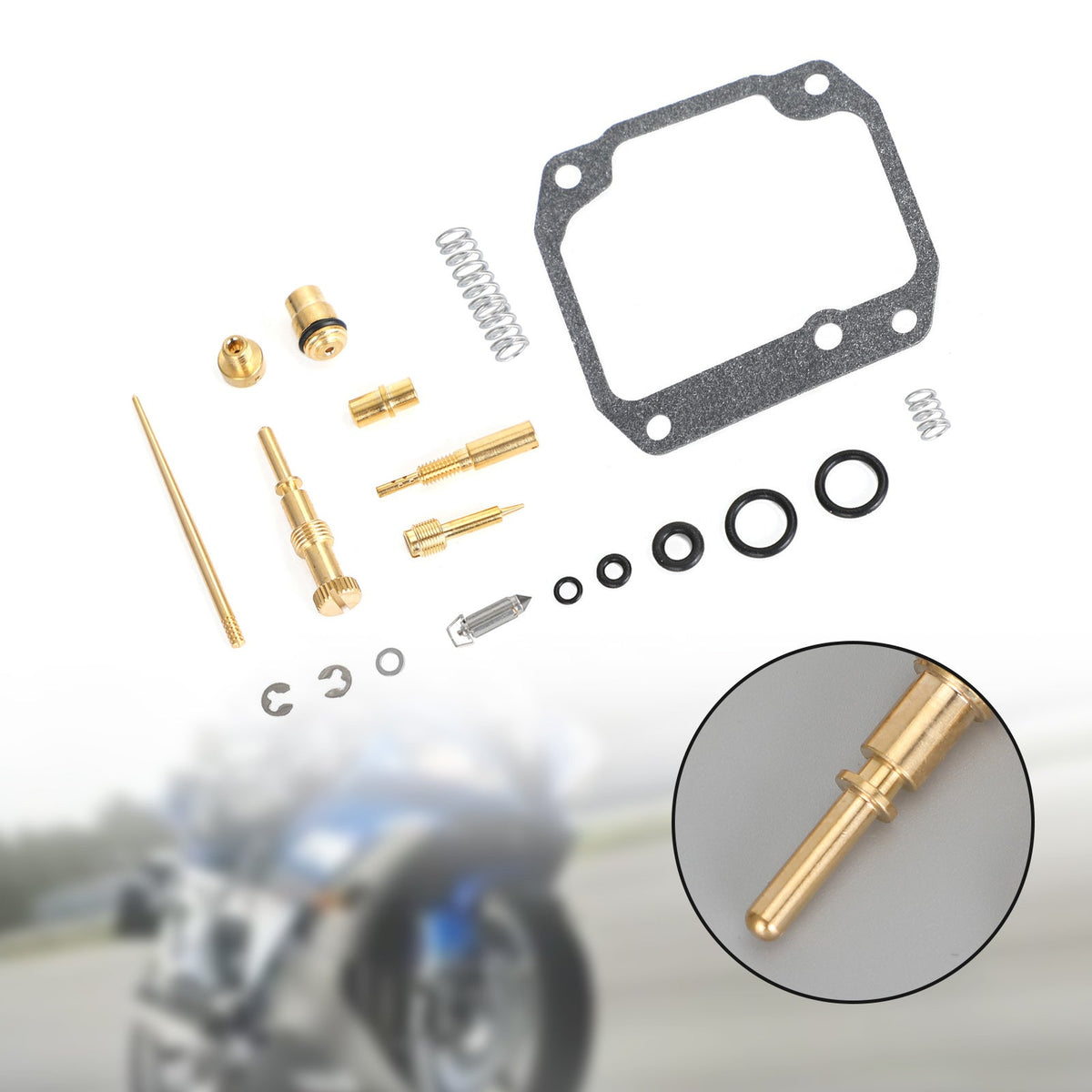 Carburetor Carb Rebuild Kit fit for Suzuki Quadrunner 160 LT160E 2x4 1989-1992