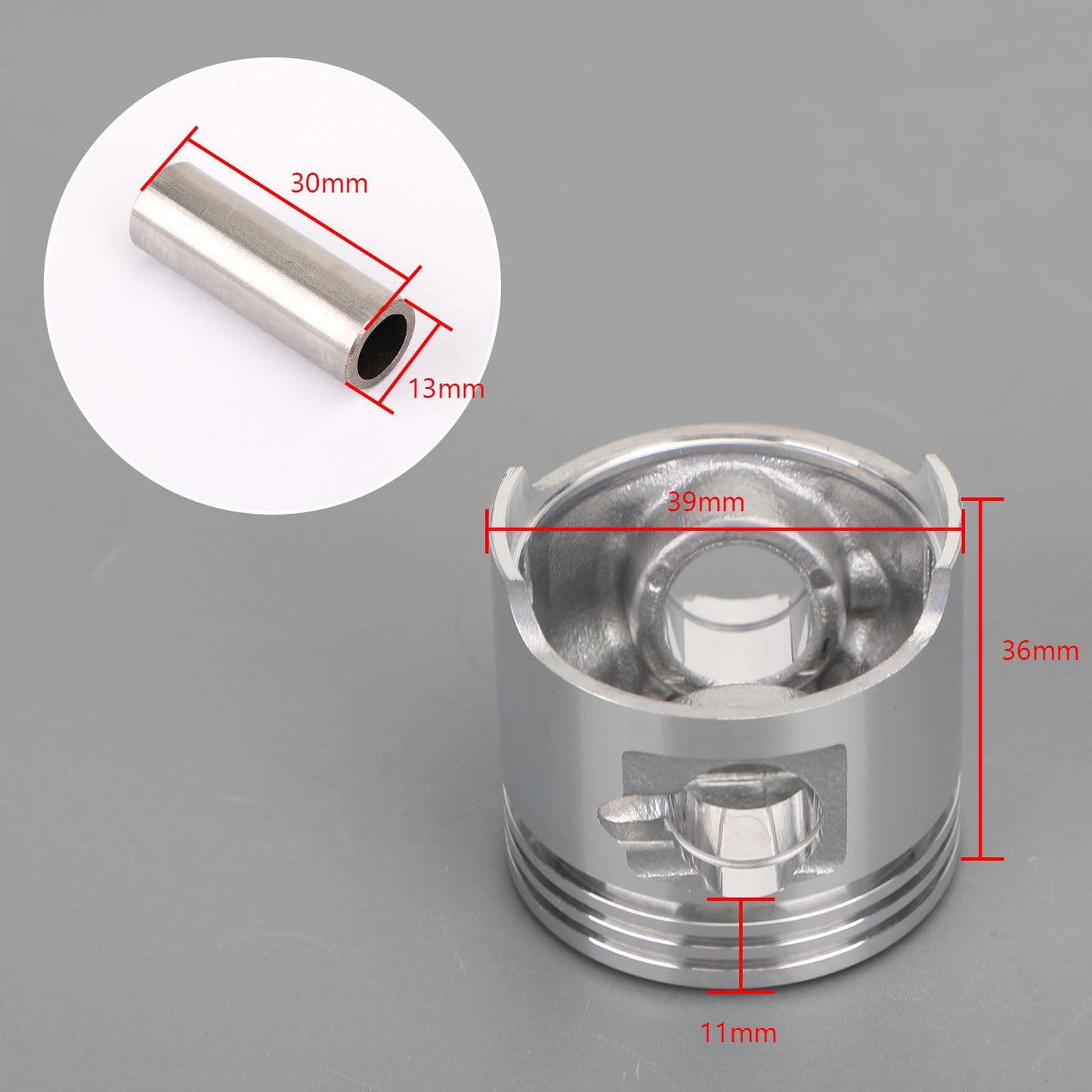 Piston Pin Ring Set Fit For Honda Z50R 88-89 91-99 ZB50 88 XR50 XR50R 00-2003 C50 CUB 1985-1996