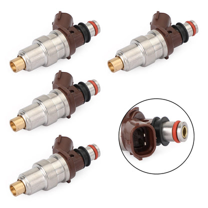 1996-2008 TOYOTA LAND CRUISER 4PCS Fuel Injectors 23209-79095 2325075050