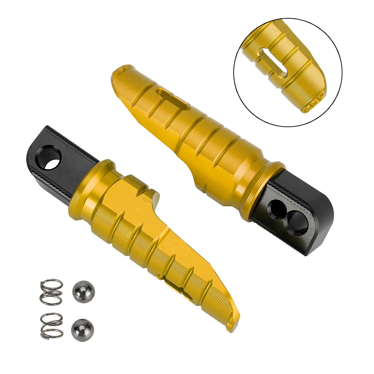 Rear Footrests Foot Peg fit for SUZUKI GSX-S125/150 GSX-R125/150 GW250 2018-2022