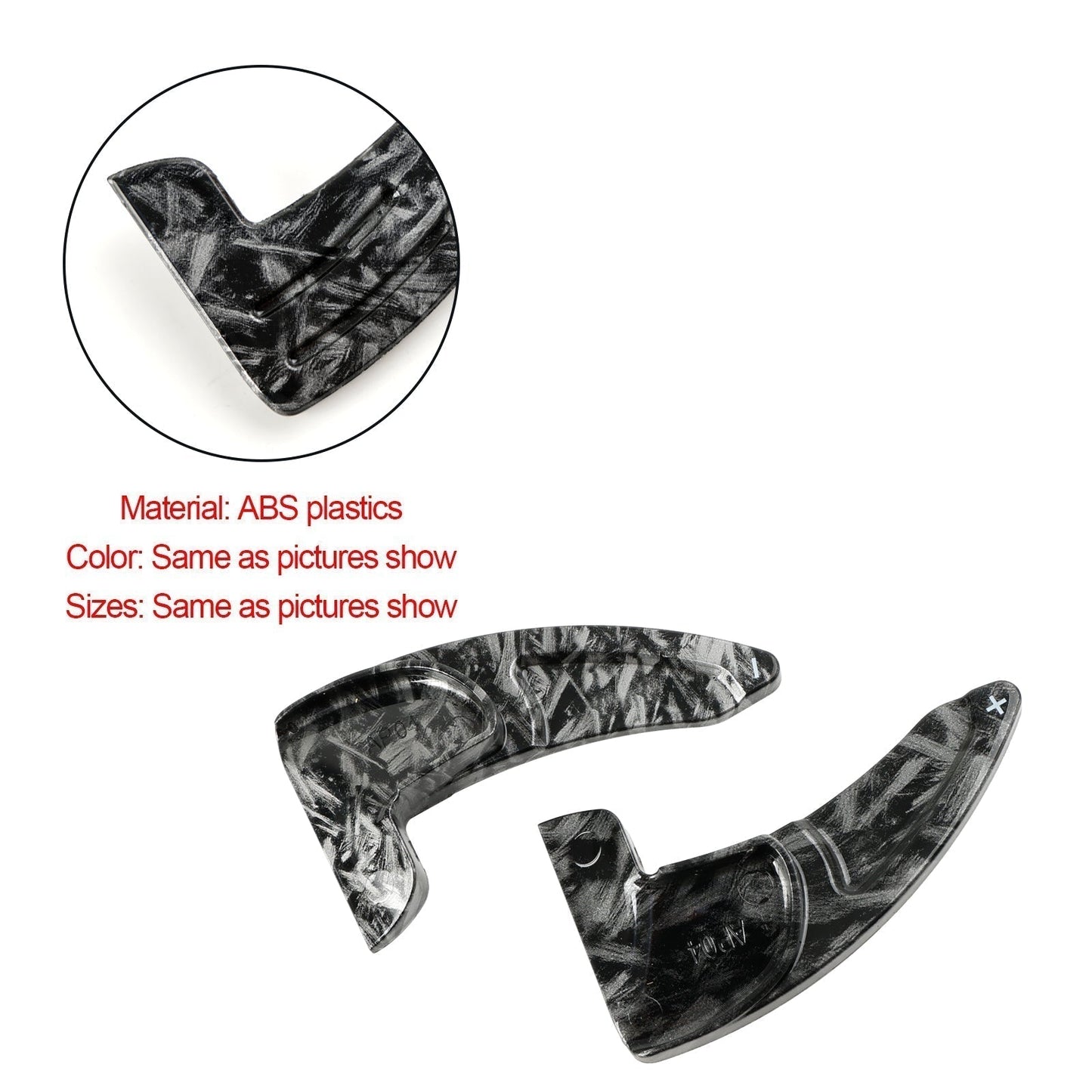 2015-2017 Chrysler 200 Steering Wheel Shift Paddle Extension Shifter Trim