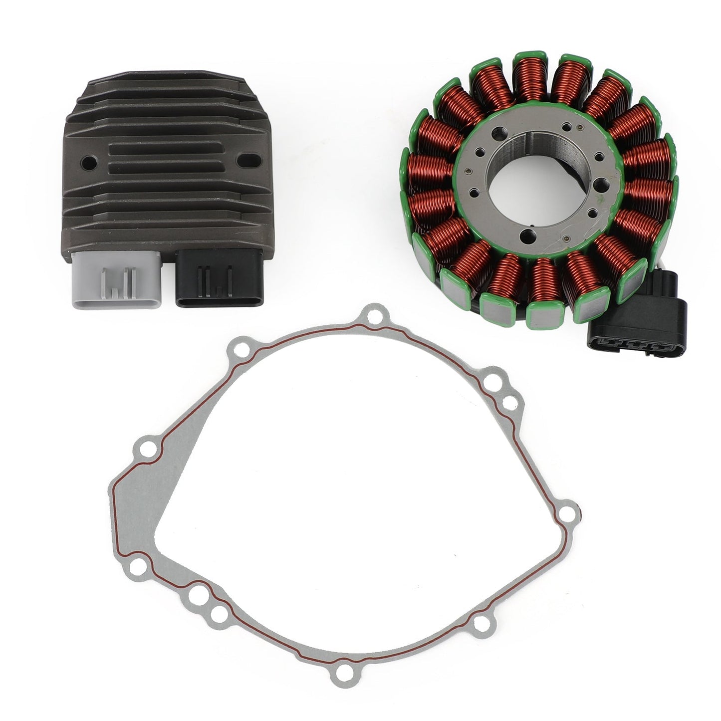 2003 Yamaha YZF R1S Stator Regulator Rectifier Gasket Set 5PW-81410-00 5PW-81410-01