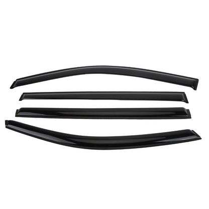 Car Window Sun Rain Guard Visors Kit 6PCS For Toyota Highlander 2014-2019