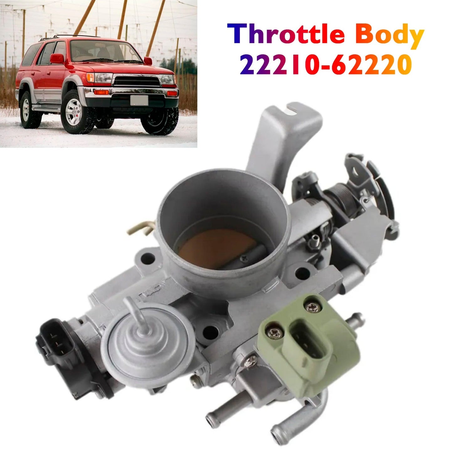 1996-2000 Toyota 4 Runner 6 cylinder Throttle Body 22210-62220