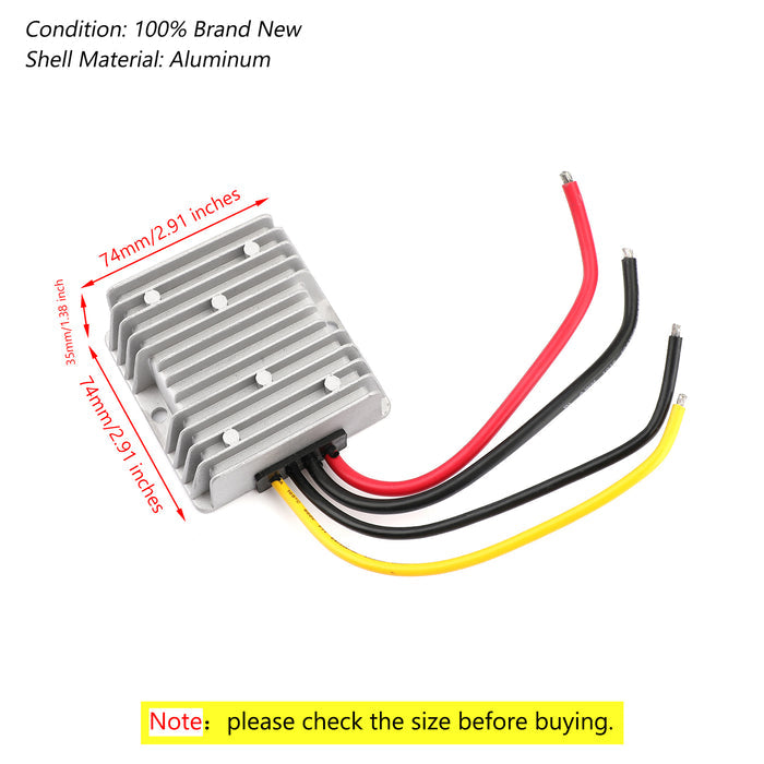 Waterproof DC/DC Converter Regulator 12V Step Up to 24V 15A 360W