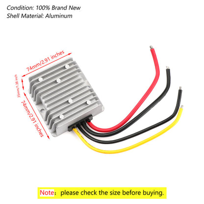 Waterproof DC/DC Converter Regulator 12V Step Up to 24V 15A 360W