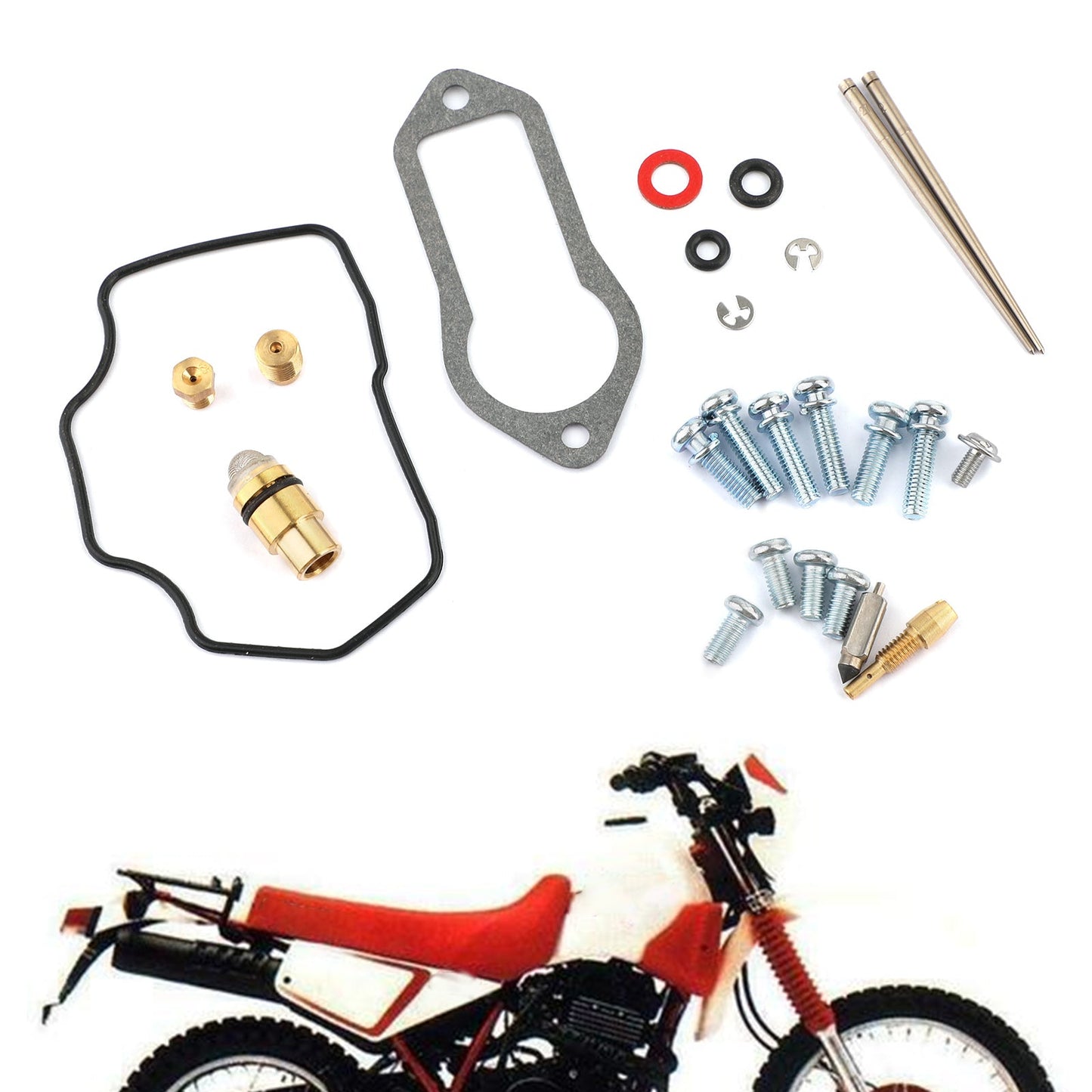Yamaha XT350 1985-2000 Carburetor Carb Rebuild Repair Kit