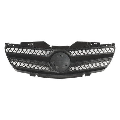 2002-2006 Mercedes Benz R230 SL Class SL350/500/600/SL55/65 1 Fin Star Grill black Chrome Grille
