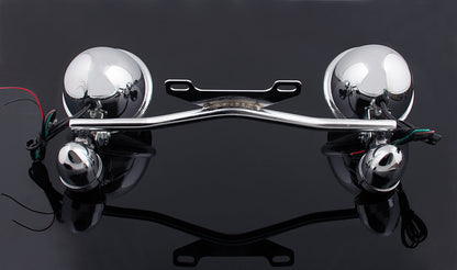 Driving Passing Turn Signal Spot Light Bar For Honda Yamaha Suzuki Kawasaki Champoo