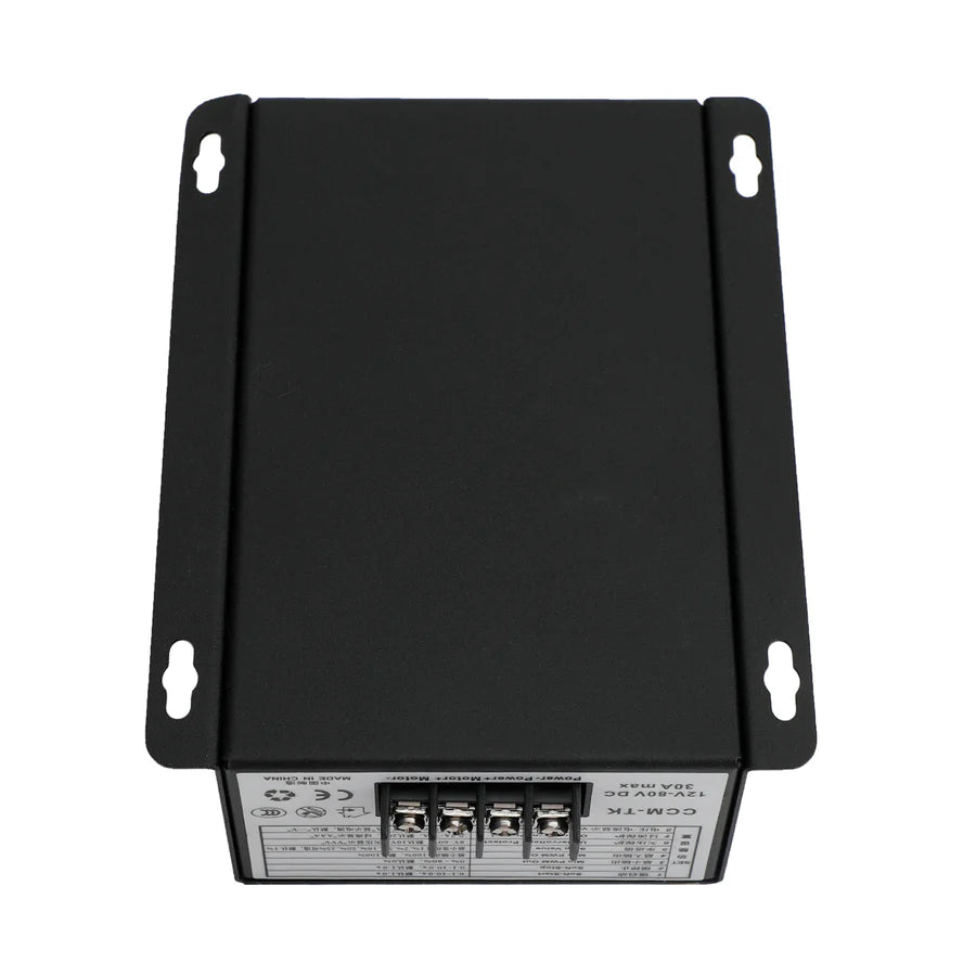 DC 12-80V 30A PWM Motor Speed Controller Soft-Start/Stop Voltage Ampere Meter